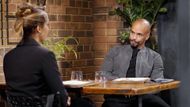 Devon talks to Lily at Society on The Young and the Restless | Image: JPI